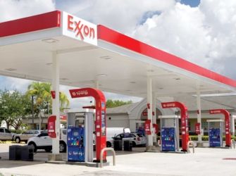 Exxon station